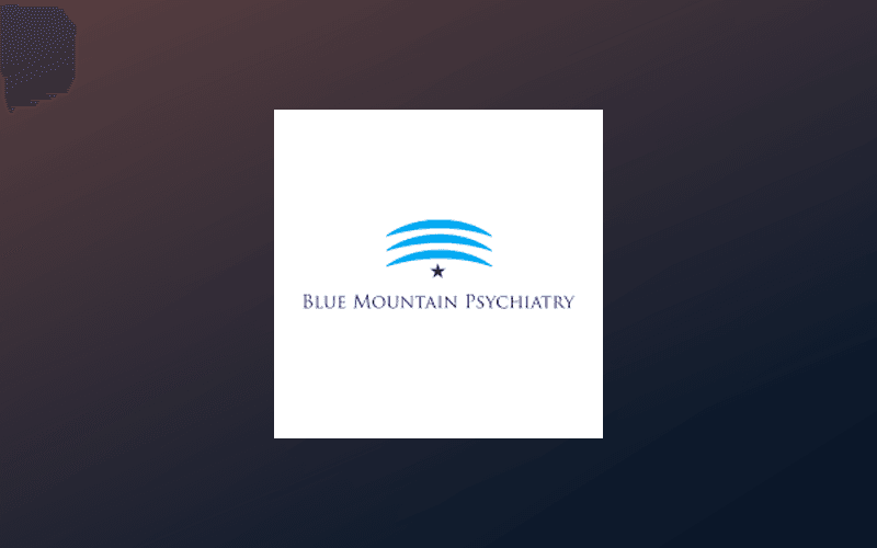 Blue Mountain Psychiatry logo