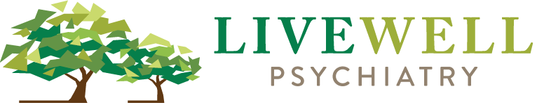 Live Well Psychiatry logo